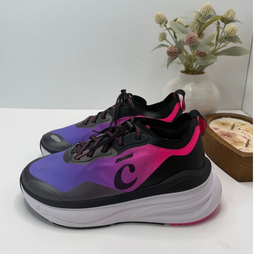 Clove Supercush Alto Nursing Sneaker Black Purple Pink Medical Women 7.5